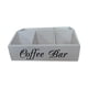 thumbnail image 1 of Organizador de estación de café de madera, elegante organizador de condimentos para té, almacenamiento de mostrador Capa única, 1 of 9