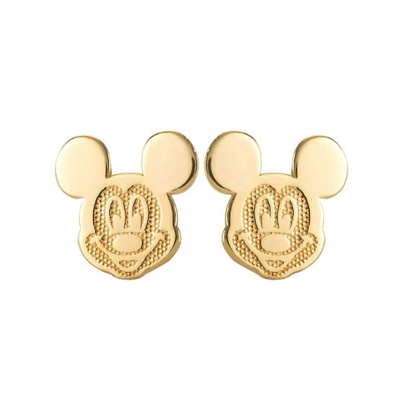Disney - Girl's/Tween Mickey Mouse 10kt Gold Stud Earrings