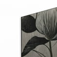 thumbnail image 2 of Luxe Metal Art 'Flowers Black White 26' by Ray Heere, Metal Wall Art, 12"x12", 2 of 9