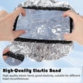 thumbnail image 2 of Bonnet Chauffant pour Conditionnement Profond 3 Pcs Bonnets de Traitement Capillaire Réutilisables en Aluminium avec Rétention de Chaleur pour Huile Chaude et Usage en Salon, 2 of 4