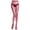 Wine Red, variant on Women's High Waist Control Top Tights, Rose Red