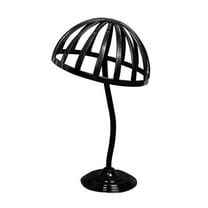 lixuesong Freestanding Wigs Hat Cap Storage Display Holder Rack Dryer Stand Mannequin for Head Model for Home Shop