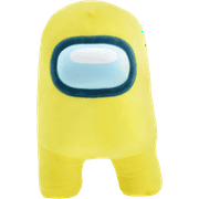 Among Us 16 Super-Soft Squishy Plush Toy – Yellow, Stretch Fabric.