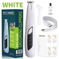 thumbnail image 2 of KMWGRE Rechargeable Pet Grooming Clipper with LED Wide Powerful Motor Quiet Operation for Dogs Cats Indoor Outdoor Use White 16.5X3.1X1.8CM, 2 of 7