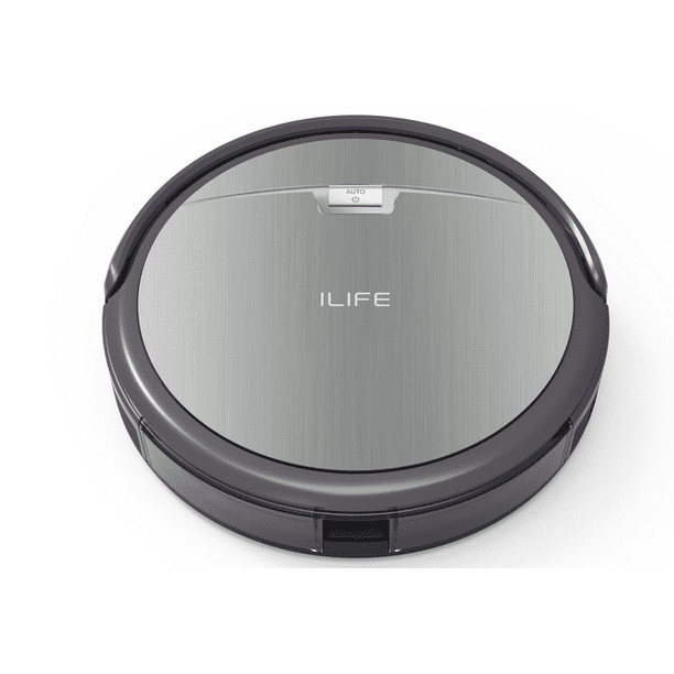 ILIFE A4s-W, Robot Vacuum Cleaner, Roller Brush，Hardfloor and Low-pile Carpets， 450ml Large Dustbin, 120 mins Battery Life -