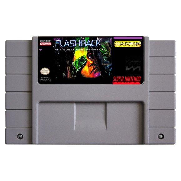 SNES Games Cartridge Flashback - The Quest for Identity