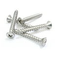 thumbnail image 4 of 10x1" Stainless Steel Oval Head Wood Screws (100pc) 18-8 (304) Stainless Steel Corrosion Resistant Commercial Grade Choose Size & Type by Bolt Dropper, 4 of 7