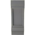 thumbnail image 2 of Ekena Millwork 4"W x 5"D x 10"H Diane Recessed Wood Vintage Decor Corbel, Pebble Grey, 2 of 6