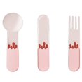 thumbnail image 1 of Spoon Stick Fork Dessert Spoons Stylish Transparent Dessert Spoon Set Versatile Practical Ice Cream Spoon Fork Stick Set for, 1 of 5