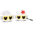 thumbnail image 1 of Cartoon Case for Airpods 2nd/1st Generation 2019/2016, 3D Animation Character Design Silicone Cute Case Protective Shockproof Covers with Keychain for Airpods Earbuds, 1 of 5