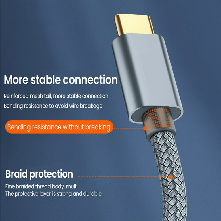 Câble USB caseroxx, Câble de données pour Lunii Box, Câble USB comme câble  de Chargement ou pour Le Transfert de données en Noir