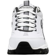Skechers Energy Afterburn Lace-Up Sneakers, Mens Athletic Shoes with Leather and Mesh Upper
