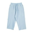 thumbnail image 5 of Zszcpp Linen Pants Men Long Brief Style Lace Up Solid Color Breathable Large Pocket Cropped Daily Trousers Casual Trouser, 5 of 5