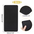 thumbnail image 2 of 2pc Felt Inserts Bag Bottom Cushion Pad Rectangle Black 35x18x0.45cm, 2 of 7
