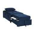 thumbnail image 6 of OakvillePark Kotey 4-in-1 Convertible Futon Chair, Blue, 6 of 8