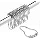 thumbnail image 1 of Shower Curtain Hooks,Curtain Hooks Rings for shower curtain (14 Pack ), 1 of 5