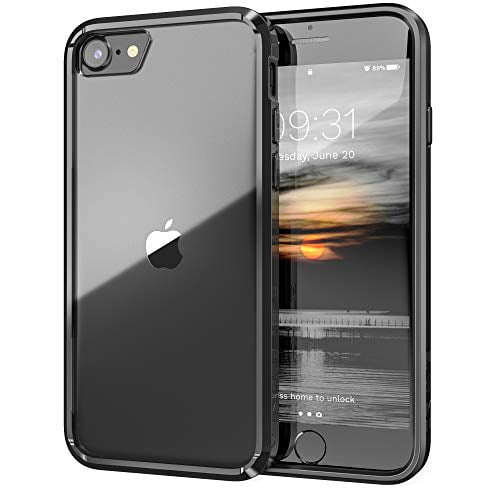 Crave iPhone SE 2020 Case, iPhone 8 Case, iPhone 7 Case, Slim Guard Protection Series Case Apple iPhone SE/8/7 (4.7 Inch) - Black