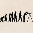 thumbnail image 2 of CafePress - Evolution Telescope Tote Bag - Unisex Canvas Tote Bag, Beige, 1-Piece, 2 of 6