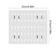 thumbnail image 3 of Soporte de pared para tablero perforado sin perforaciones | Cesta de drenaje multifuncional y estante de almacenamiento | Organizador adhesivo para cocina, baño y oficina | Soporte para herramientas, 3 of 6