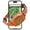 Orange, variant on Pawious™ GPS Dog Fence - Advanced Virtual Boundary System