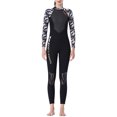 thumbnail image 1 of DivaSail Wetsuits Buceo Traje de buceo Hombre y traje de mujer Manga larga Pantalones largos Cuerpo completo Traje de baño completo Deportes transpirables Pieles de buceo Hombres Negro / blanco 【S】 kenally OD003283-06, 1 of 7