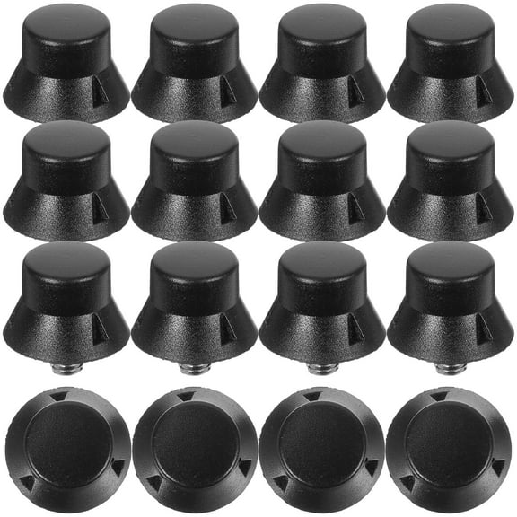 LEORX 25Pcs Shoe Nails for American Football Cleats Men Rubber Tpu Anti Slip