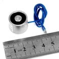 thumbnail image 3 of Electroimán de elevación eléctrica de 12 V CC (fuerza de sujeción de 25 N / 2,5 kg) - Sujeción de elevación por solenoide - Fuerte, potente Gloria Tenencia, 3 of 7