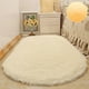 thumbnail image 5 of Xihbxyly Alfombra Ovalada, Manta de Seda Suave para Dormitorio, Fácil de Lavar, Antideslizante y de Seguridad, Ideal para Decorar El Pasillo., 5 of 6