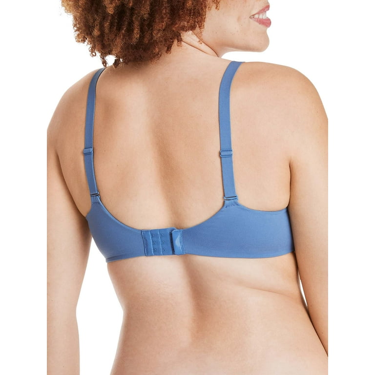 Hanes Women's Wireless Bra with Cooling, Seamless Smooth Comfort Wirefree  T-Shirt Bra
