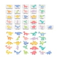 thumbnail image 3 of Rompecabezas de animales del alfabeto, rompecabezas del alfabeto ABC, linda forma de dinosaurio, actividades de aprendizaje preescolar, juguetes para, 3 of 9