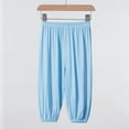 thumbnail image 3 of SNKSDGM Girls Pants Size 6-7 Kids' Loose Solid Color Jogging Slacks 3 12 Years Old 12-13 Years, 3 of 3