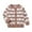 Brun, variante sur KYAIGUO Pull à Carreaux pour Filles, Cardigan d'Automne, Hauts à Carreaux pour Bébés Garçons, Pull Chaud et Doux