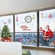 thumbnail image 4 of Decoraciones de ventanas de Papá Noel de 4 piezas, para decoración de exhibición navideña, juego de decoración de ventanas, pegatinas autoadhesivas de PVC extraíbles, juego de decoración de invierno, 4 of 6