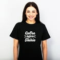 thumbnail image 3 of TotallyTorn Coffee Before Talkie Novelty Sarcastic Funny Mens Graphic T Shirts, 3 of 5