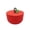 Red, variant on Japceit Cotton Rope Storage Basket With Lid, Fruit Outline Design, Desktop Trinket Organizer, Practical Housewarming Gift, Woven Home Decor, For Small Items