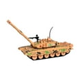 thumbnail image 1 of Modelo de tanque Vehículos s Partido de simulación Favor Battle Tank Tank Tank Tracked Crawler Chariot para niños Adultos Regalo de cumpleaños Amarillo, 1 of 8