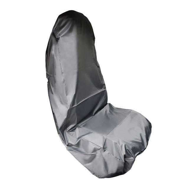 Funda genérica para asiento de coche, fácil de limpiar, protector para asiento de coche para vehículo todoterreno Gris plata