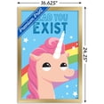 thumbnail image 3 of Glad You Exist Wall Poster, 14.725" x 22.375", Framed, 3 of 3