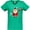 Kelly Green, variant on Inktastic Christmas Pickleball Santa Women's V-Neck T-Shirt