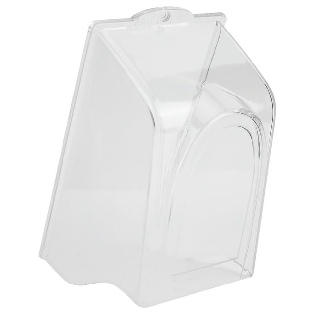 Timbre con cerradura de huella dactilar transparente, impermeable, con cubierta para lluvia, control de acceso, accesorio a prueba de lluvia