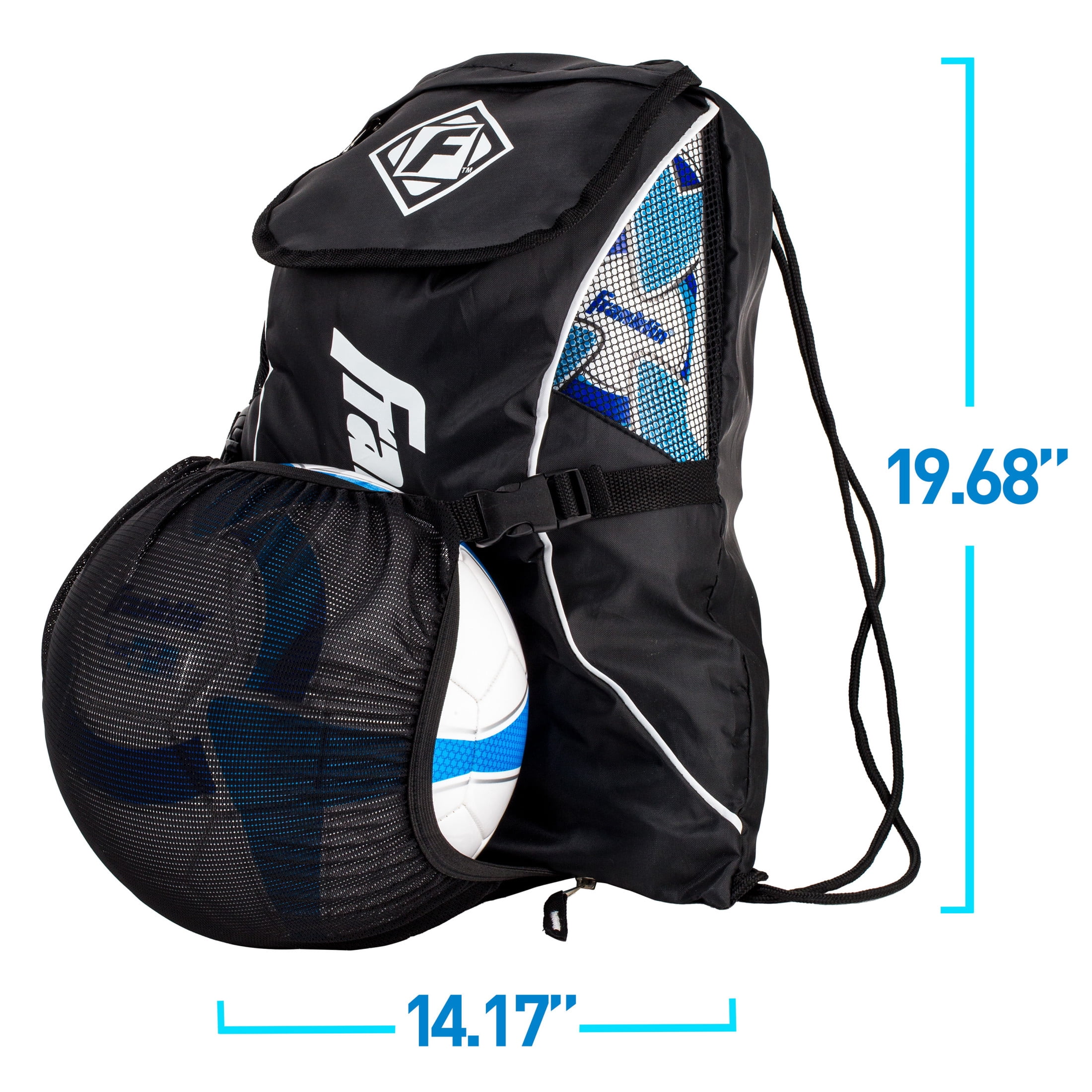 Franklin Sports Soccer Bag - Deluxe Soccer Sack with Ball Holder