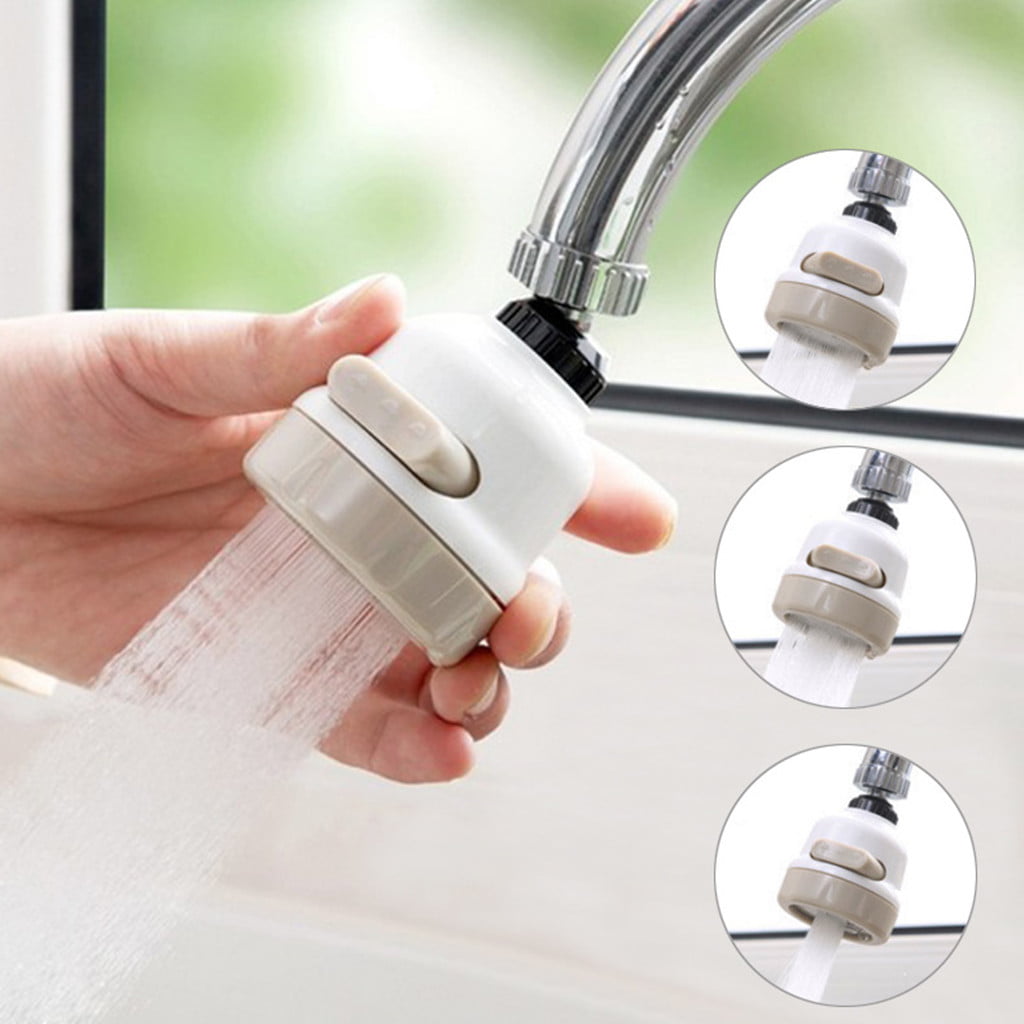 360° Rotate Tap Aerator Connector Faucet Nozzle Filter Bubbler Adjustable 