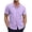 Purple, variant on COOFANDY Men's Business Dress Shirt Short Sleeve Button Down Shirt Casual Stylish Shirts
