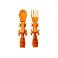 thumbnail image 3 of Constructive Eating Tractor Toddler Utensils BPA Free, Dishwasher Safe - 4 Pcs (Green and Orange), 3 of 12