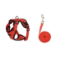 thumbnail image 2 of Escape Proof Cat Harness and Leash Set, Adjustable Breathable Mesh Vest with Flower Design for Walking Travel, Small Dogs, 2 of 6