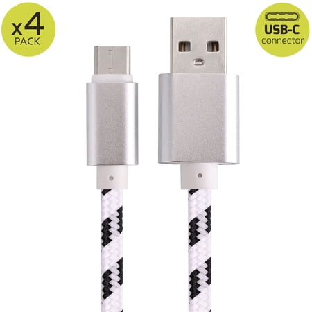 4x 10FT USB Type C Fast Charging Cable USB-C Type-C 3.1 Data Sync Charger Cable Cord For Samsung Galaxy S8 S8 Plus S9 S9 Plus S10 S10+ S10e Nexus 5X 6P OnePlus LG G5 G6 G7 V20 HTC M10 Google Pixel XL price history on PriceWatchPro