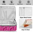 thumbnail image 4 of Iauyy Casserole Carrier for Hot Food Insulated Casserole Travel Carry Bag with Lid Food Warmer Bag for Party/Picnic,Black Cartoon Skull Background, 4 of 7