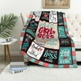 thumbnail image 5 of Boss Day Gifts Blanket 60" x 50", Boss Lady Gifts for Women, Bosses Day Gifts for Boss Female/Girl Boss, Best Boss Gifts for Women, Boss Appreciation Gifts for Her, Boss Ladies Birthday Gift Ideas, 5 of 5
