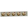 thumbnail image 1 of Abbracc Christmas Pattern Cotton and Linen Table Bed Runner Double Sided Tapestry 05, 1 of 7