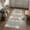 Pink Green, variant on Entryway Rug 2'x3', Teal Green Wooden Small Rug for Kitchen Bathroom Door Mat Indoor Entrance, Farmhouse Pink Florals Distressed Non-Slip Area Rugs Floor Mats Carpet Front Door Rugs